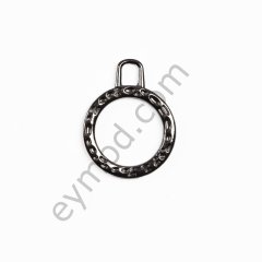 Delikli Halka Elcik BLACK NİKEL