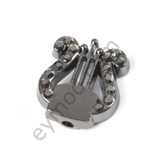 16 Taşlı Ufak Dikme Aksesuar BLACK NİKEL