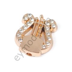 16 Taşlı Ufak Dikme Aksesuar GOLD