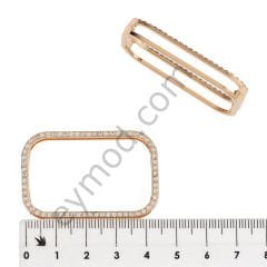 64 Taşlı Dikdörtgen Köprü Toka