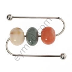 3 Taşlı S Model Halter Tokası