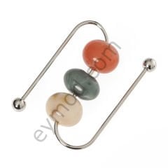 3 Taşlı S Model Halter Tokası