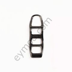 Dalgali Kareli Elcik BLACK NİKEL