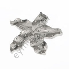 Üstü Benekli Çiçek Broş