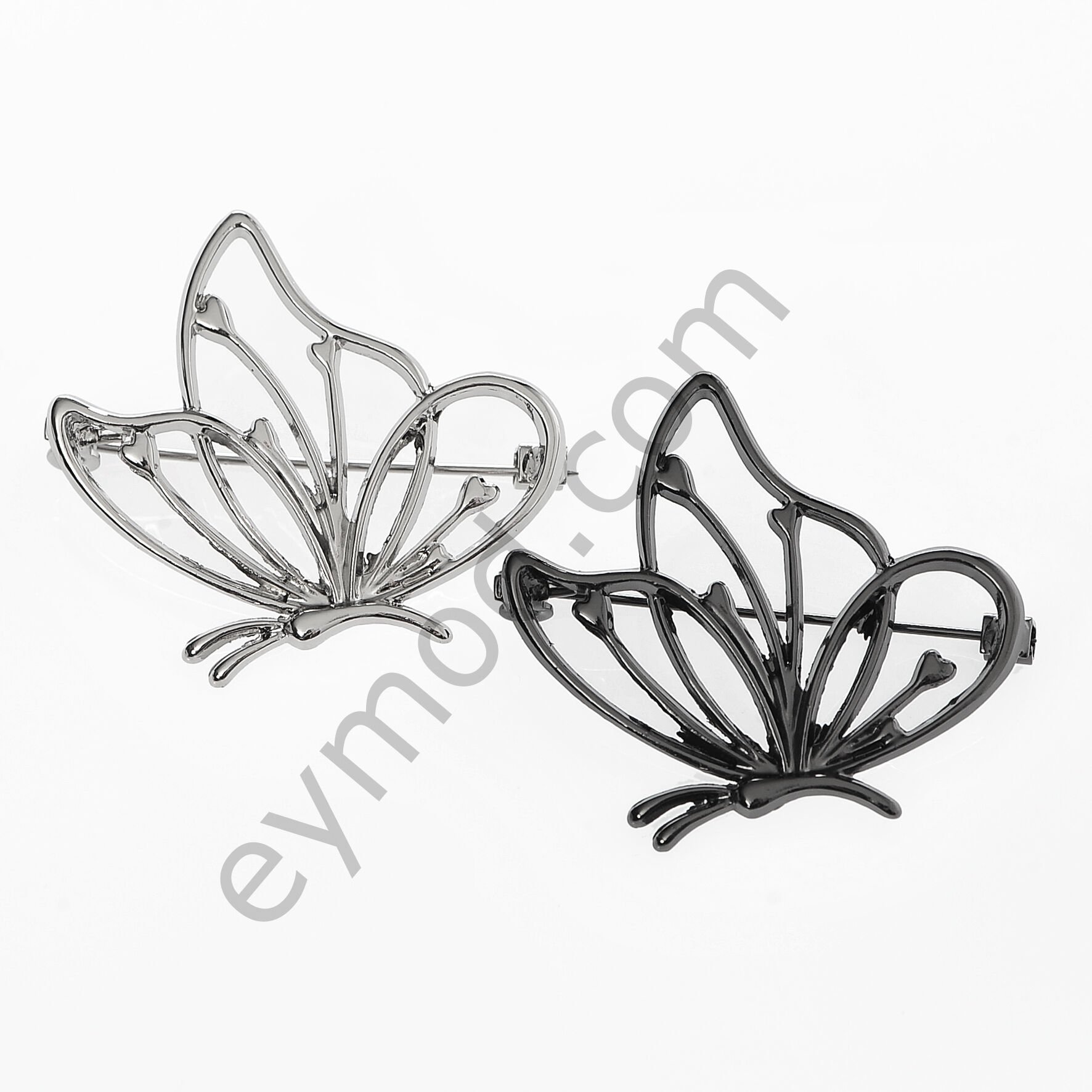Taşsız Kelebek Broş