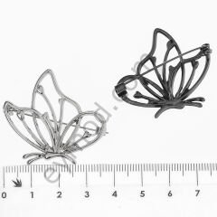 Taşsız Kelebek Broş