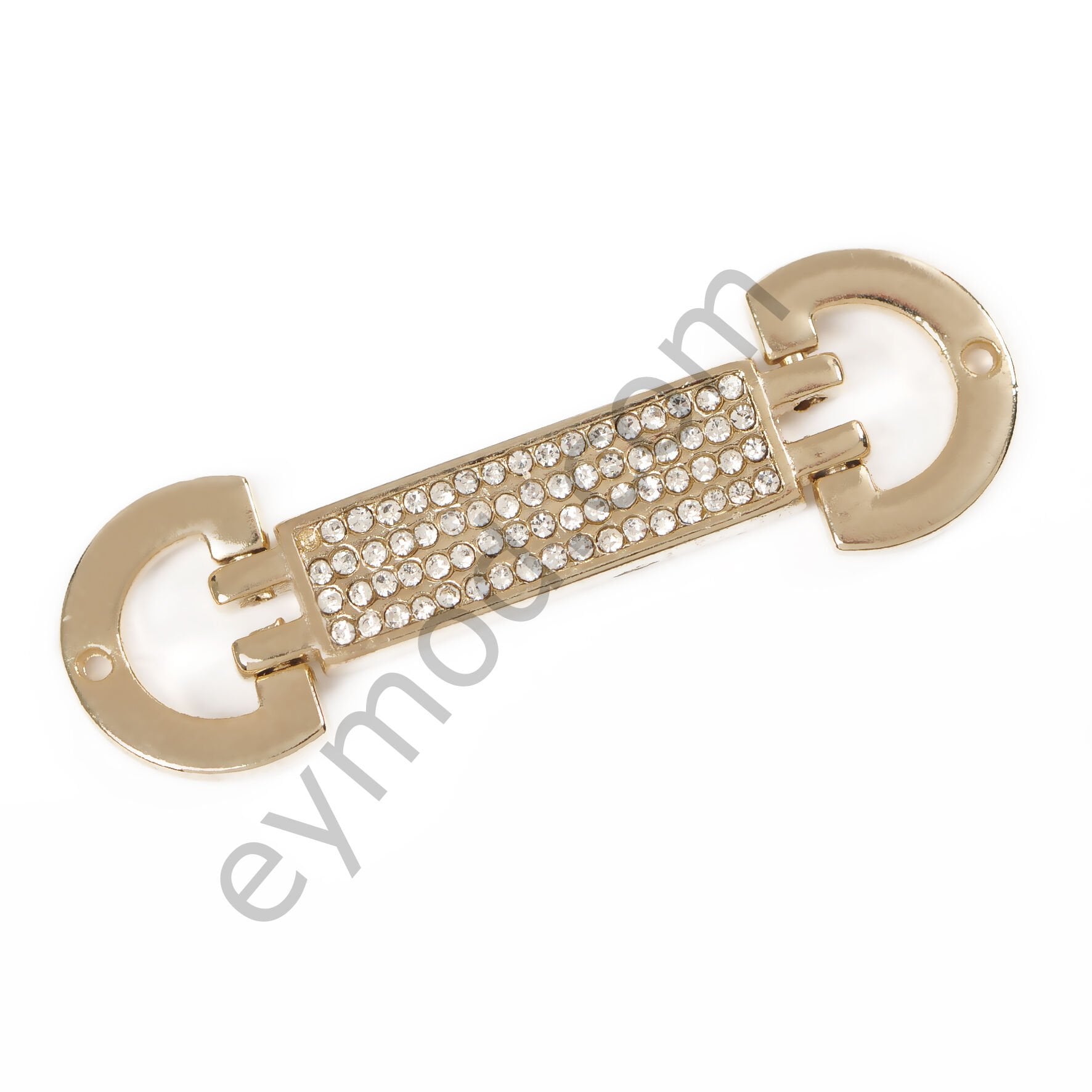 17 Taşlı Eklemeli Brit Toka Aksesuar GOLD