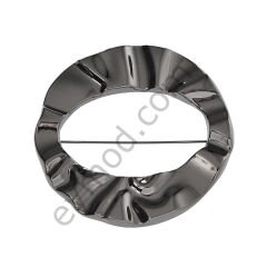 Kabartmalı Ortası Delik Broş