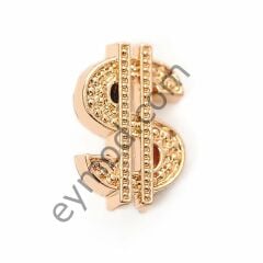 20 Taşlı Kelebek Dikme Aksesuar GOLD