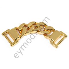 Zincirli Brit Toka Gold Kaplamalı