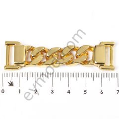 Zincirli Brit Toka Gold Kaplamalı