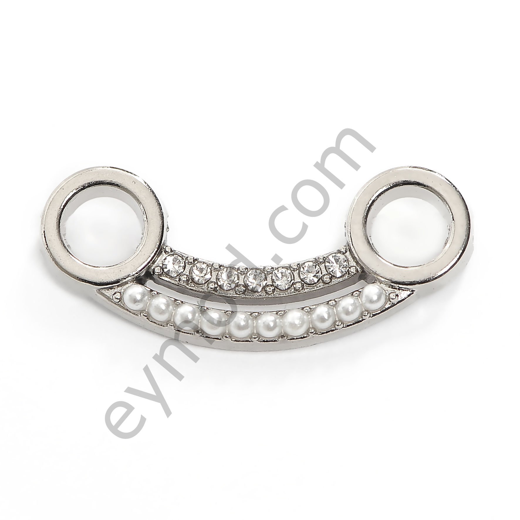 7 Taşlı 10 İncili Ufak Dikme Aksesuar NİKEL