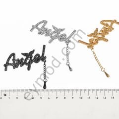 95 Taşlı Sallantılı Angel Broş