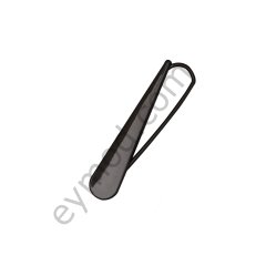 Çengelli İğne Broş BLACK NİKEL