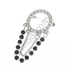 20 Taşlı Sallantılı  Broş