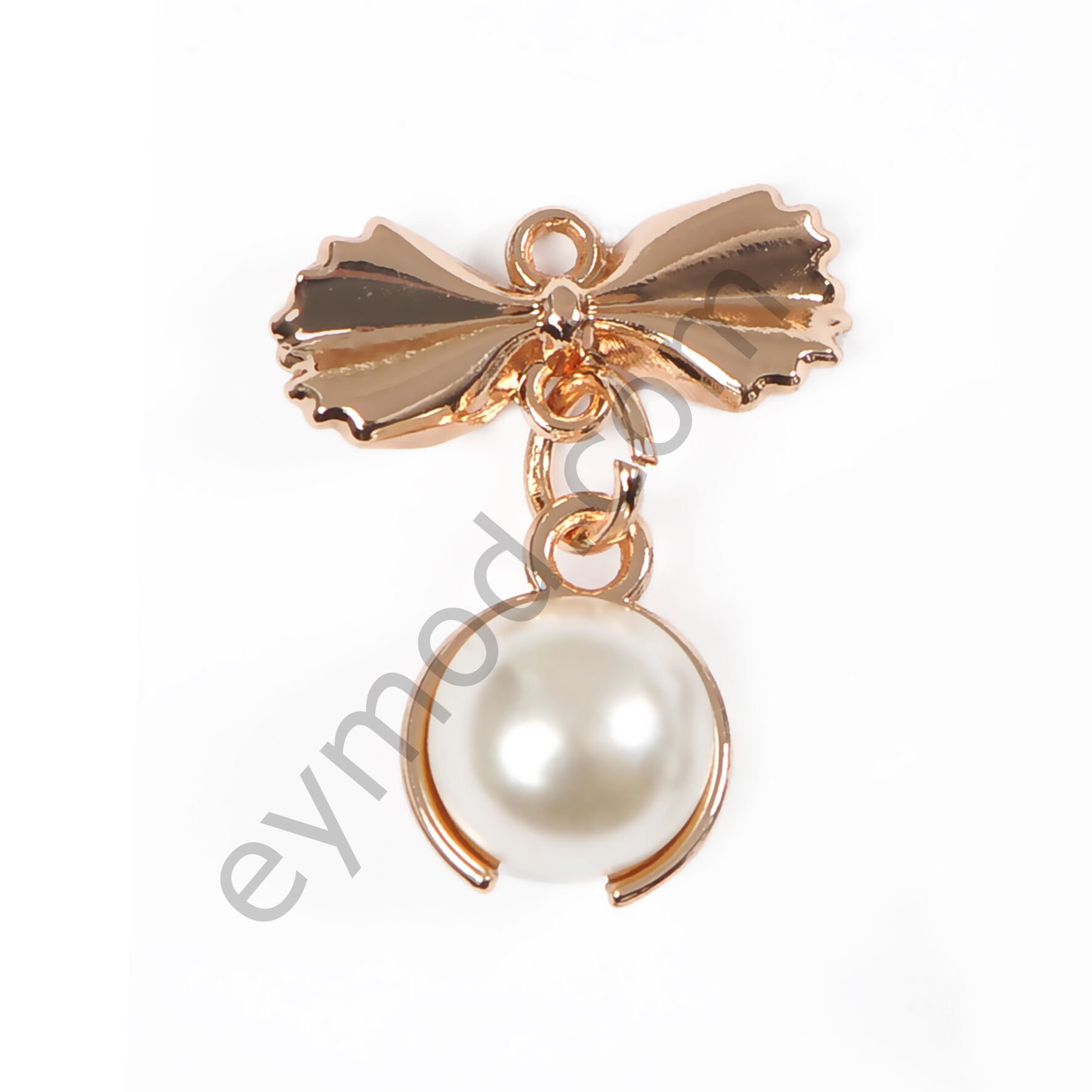 2 İncili Fiyonk Sallantı Aksesuar GOLD