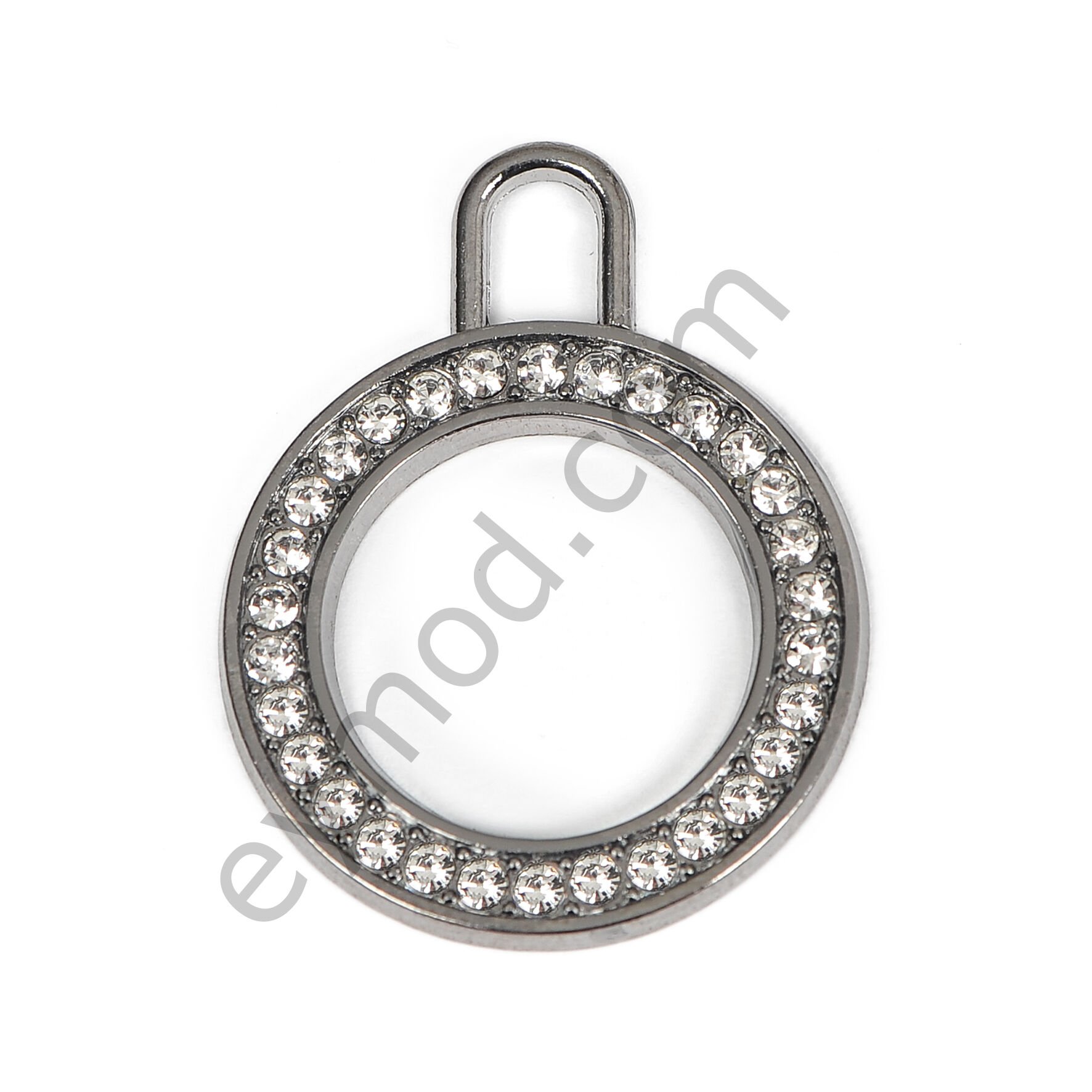 30 Taşlı Oval Elcik BLACK NİKEL