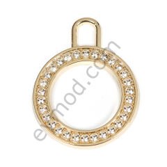 30 Taşlı Oval Elcik GOLD