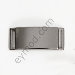 Düz Brit Toka BLACK NİKEL