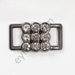9 Taşlı Brit Toka BLACK NİKEL