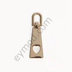 Kalpli Fermuar Elcik BÜYÜK BOY - GOLD