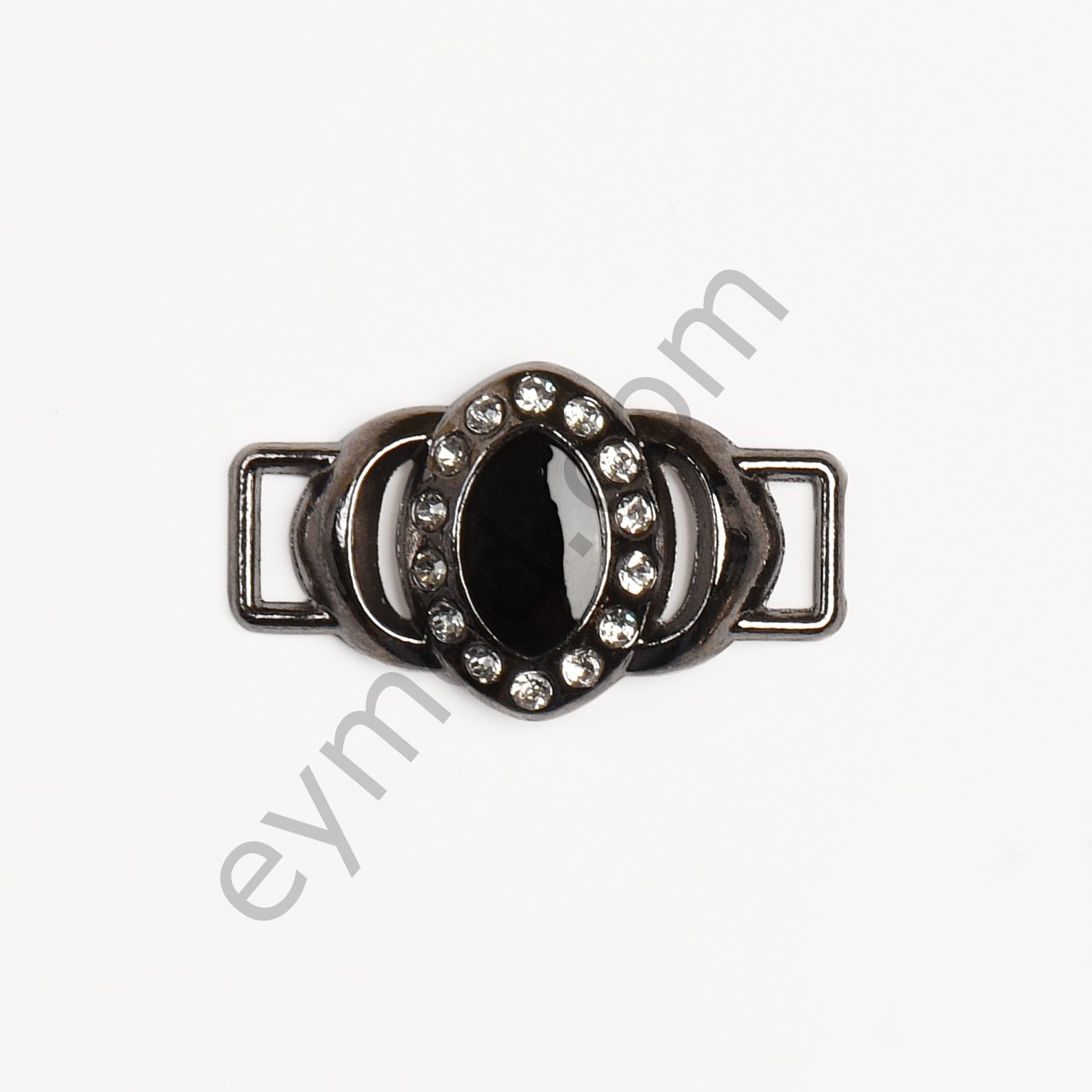 14 Taşlı Mineli Brit Toka BLACK NİKEL