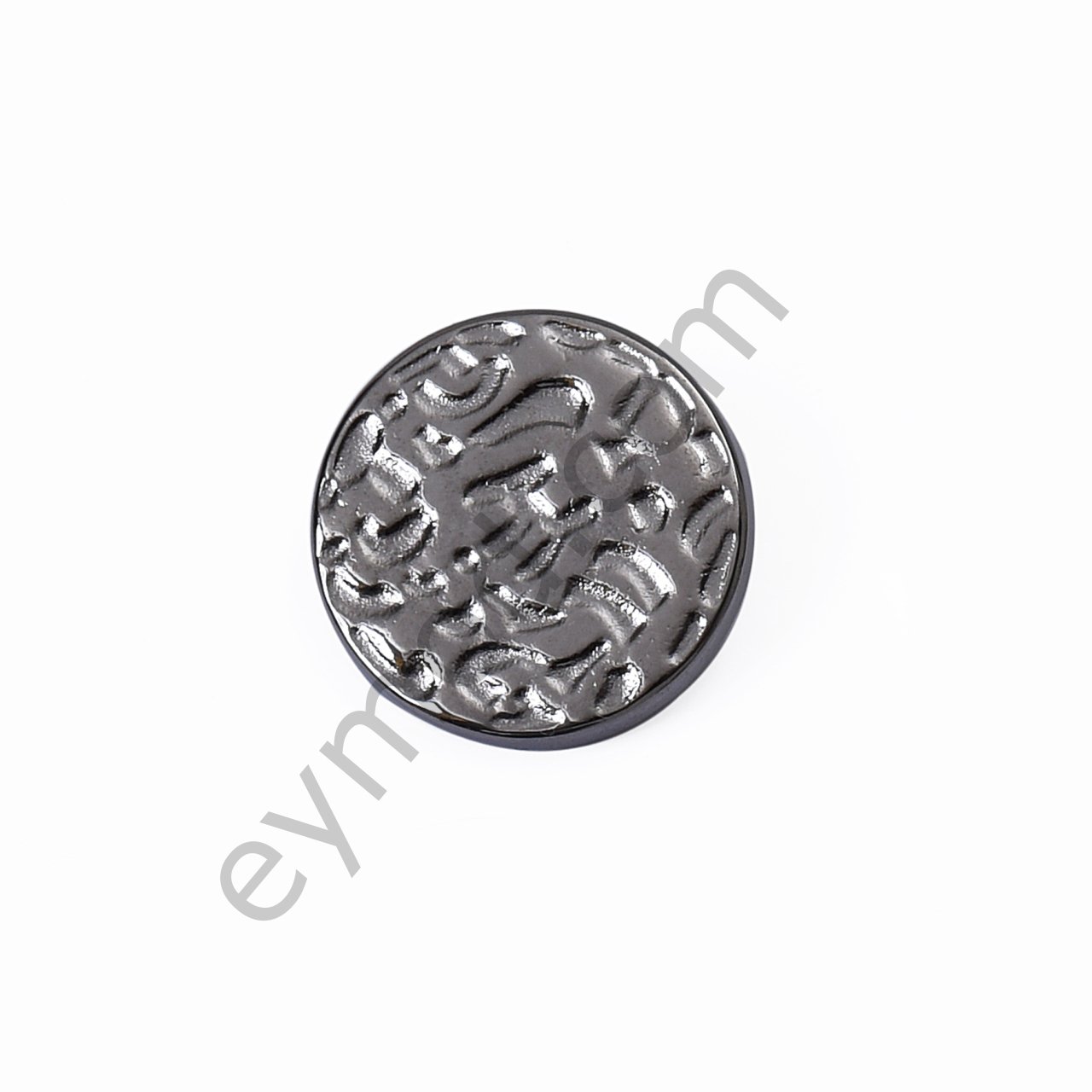 Desenli  Düğme DÜĞME BOYU 40L (~25mm) - BLACK NİKEL