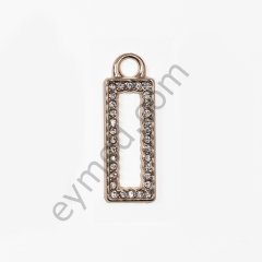 32 Taşlı Dikdörtgen Elcik BÜYÜK BOY - GOLD