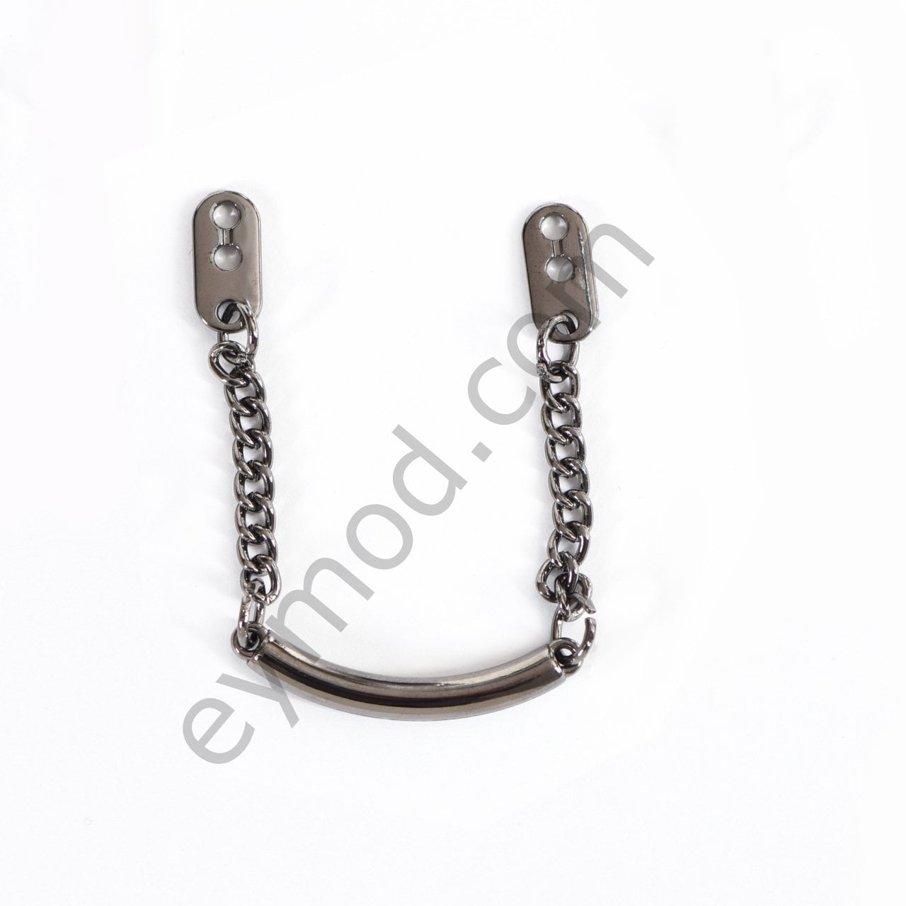 Zincirli Ense Etiketi BLACK NİKEL