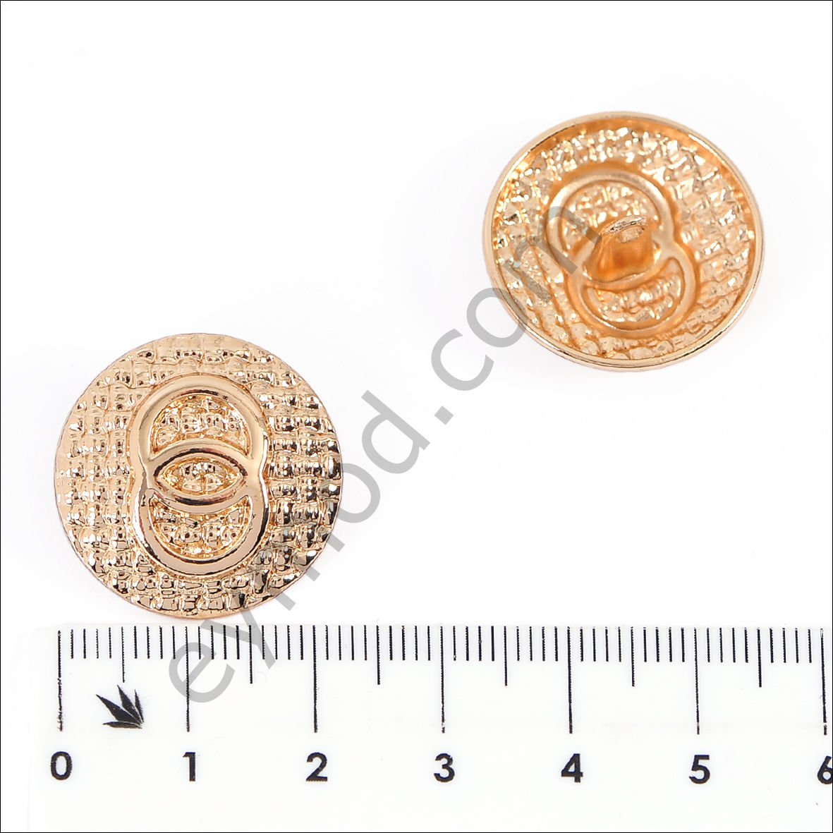 OO Yuvarlak Düğme Gold DÜĞME BOYU 36L (~23 mm)