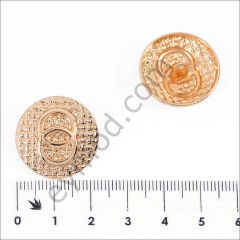 OO Yuvarlak Düğme Gold DÜĞME BOYU 36L (~23 mm)