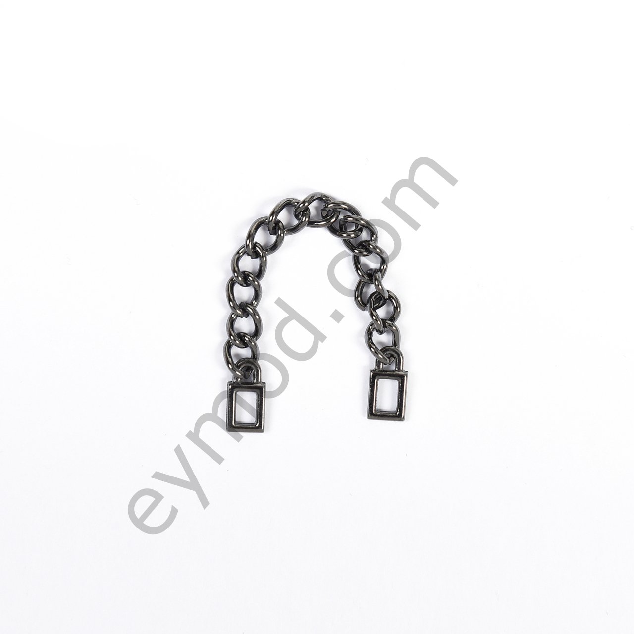 Düz Zincirli Ense Etiketi BLACK NİKEL