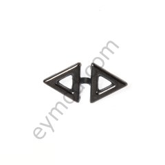 Üçgen Dikme / Düğme Aksesuar BLACK NİKEL