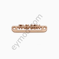 Fashion Yazılı Dikme GOLD