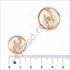 CC Yuvarlak Düğme DÜĞME BOYU 28L (~18 mm)