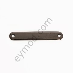 Ucu Oval Metal Dikme BLACK NİKEL