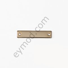 2 Delikli Metal Dikme GOLD