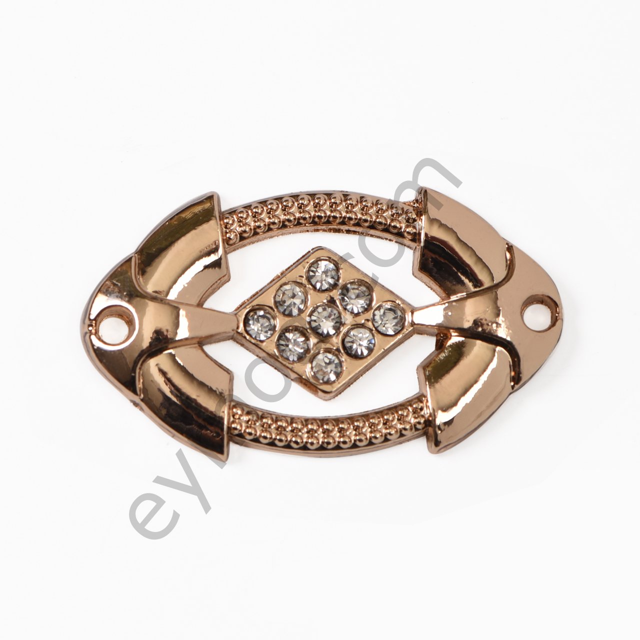 9 Taşlı Oval Dikme GOLD