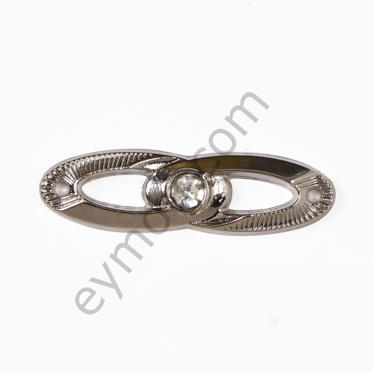 İkili Tek Taşlı Oval Dikme NİKEL