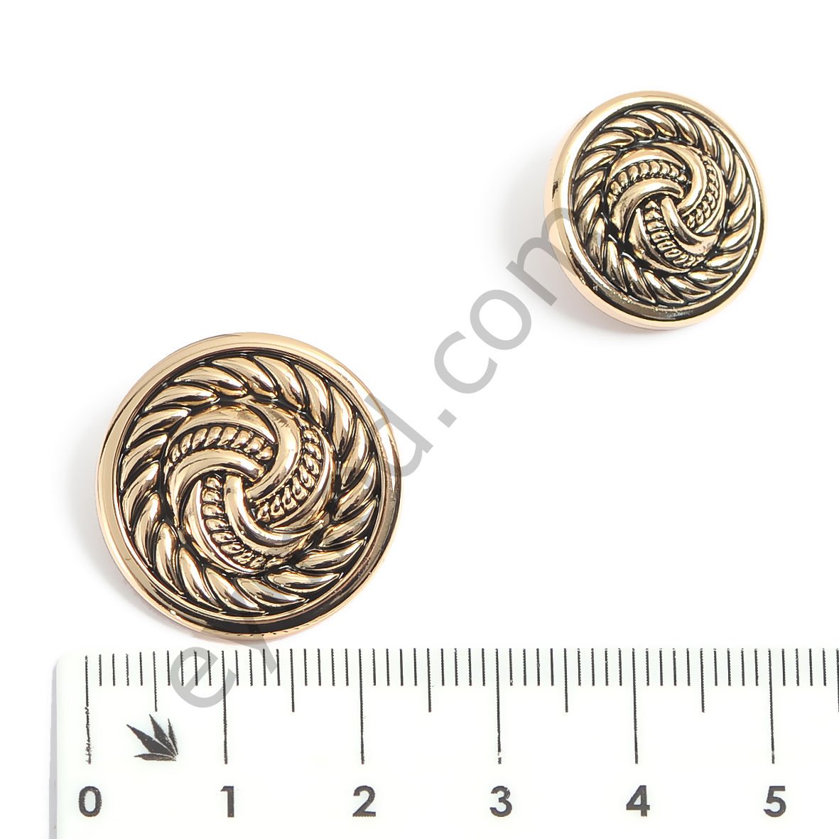 Hasır Görünümlü Yuvarlak Düğme DÜĞME BOYU 36L (~23 mm)