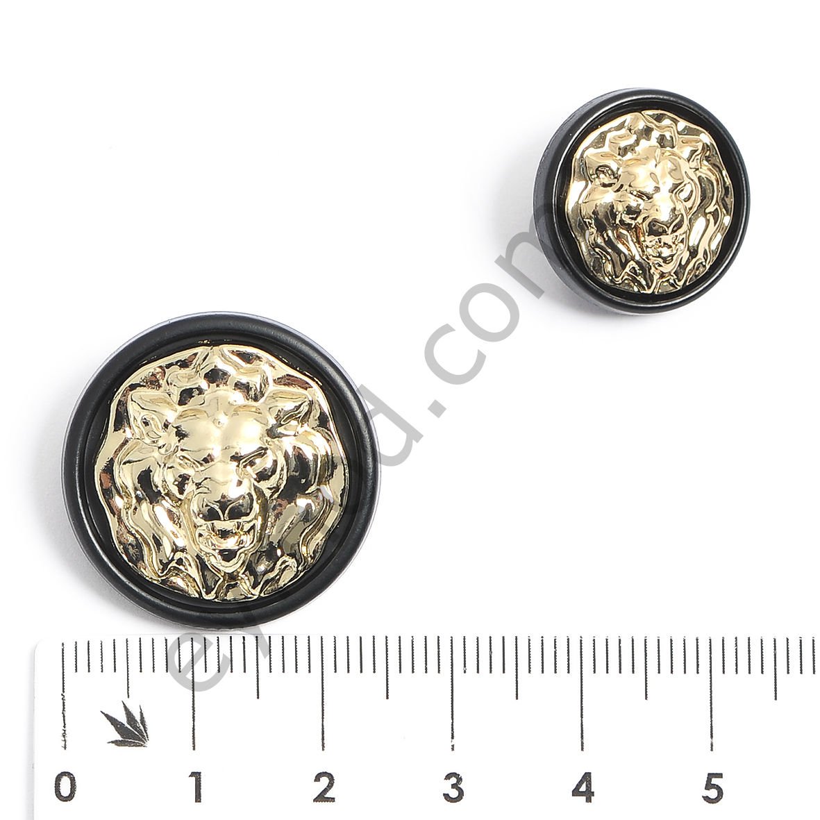 Aslan Kafalı Yuvarlak Düğme DÜĞME BOYU 40L (~25mm)