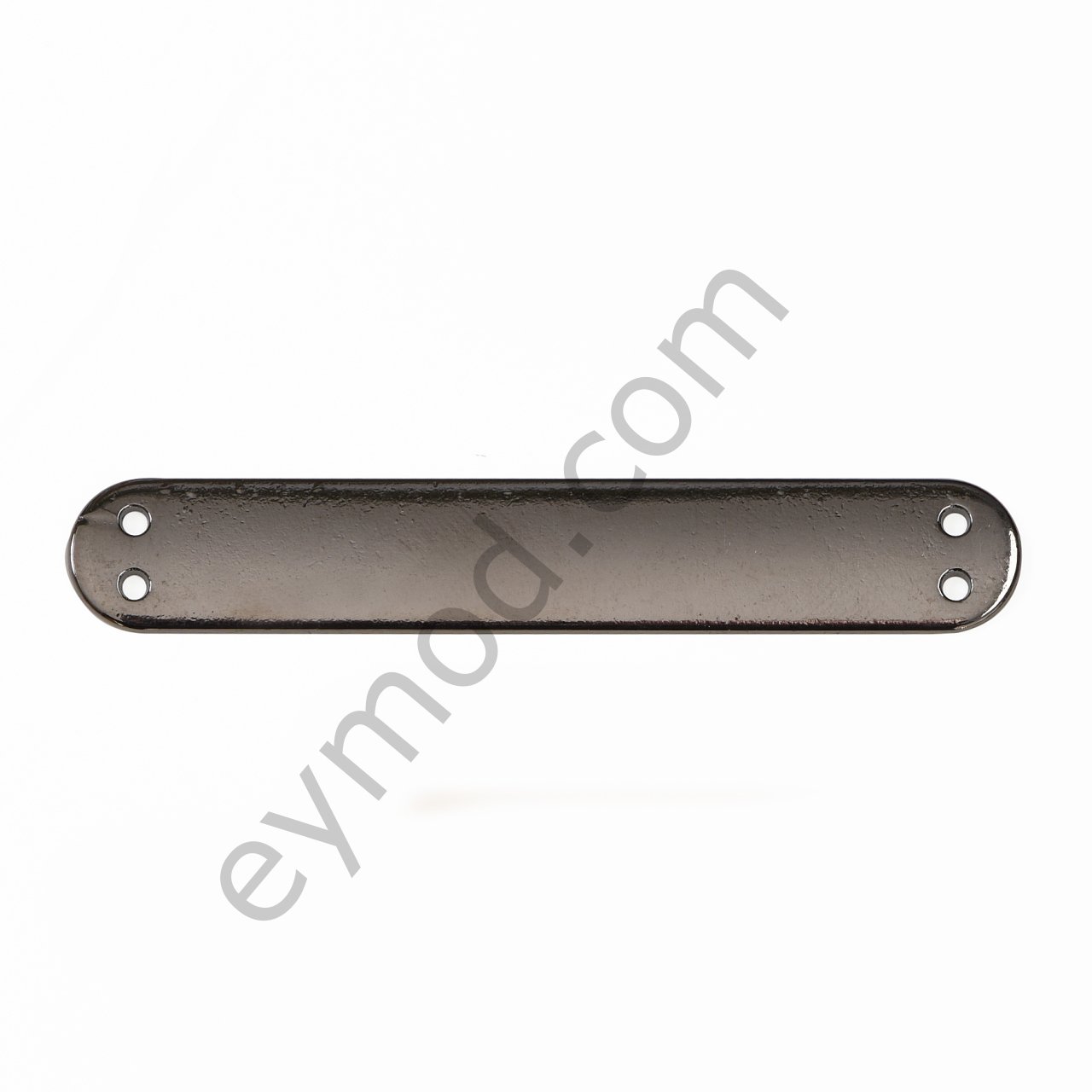 4 Delikli Uzun Oval Dikme BLACK NİKEL