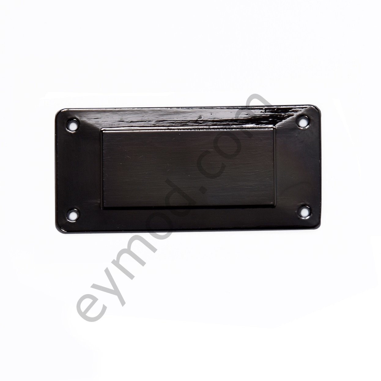 Cilalı Plaka Dikme BLACK NİKEL