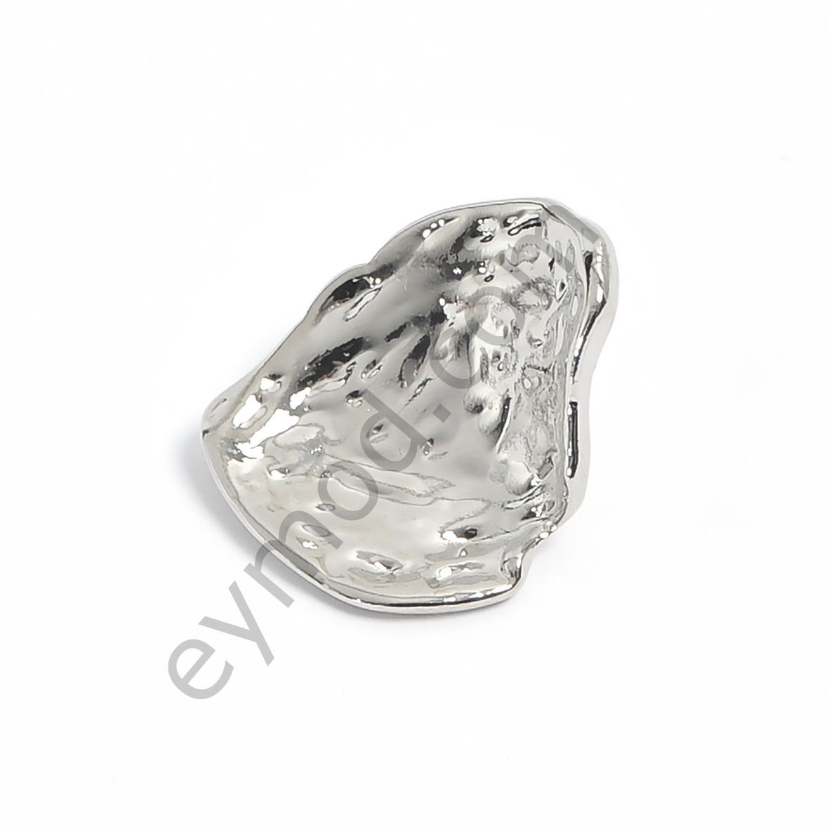 Yaprak Görünümlü Düğme NİKEL - DÜĞME BOYU 36L (~23 mm)