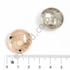 5 Yazılı Yuvarlak Düğme DÜĞME BOYU 36L (~23 mm)
