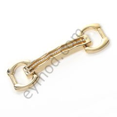 Ortası 32 Taşlı Toka GOLD