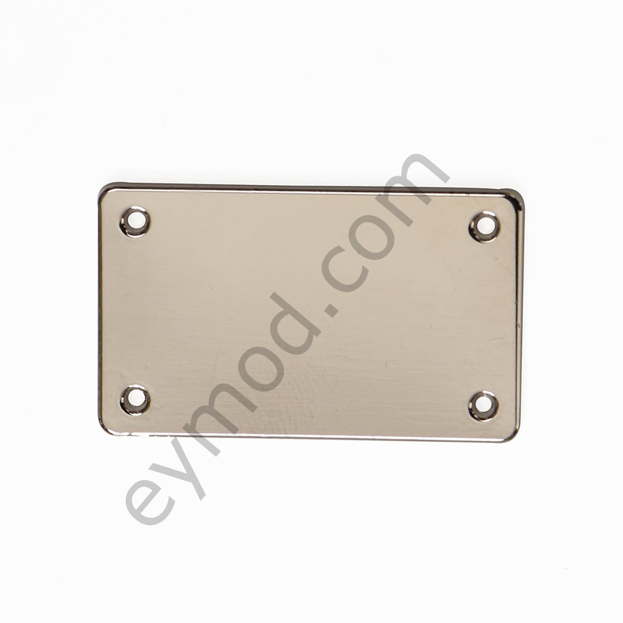 4 Delikli Dikdörtgen Plaka Dikme NİKEL