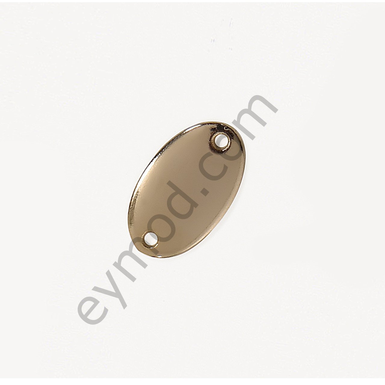 2 Delikli Oval Dikme GOLD