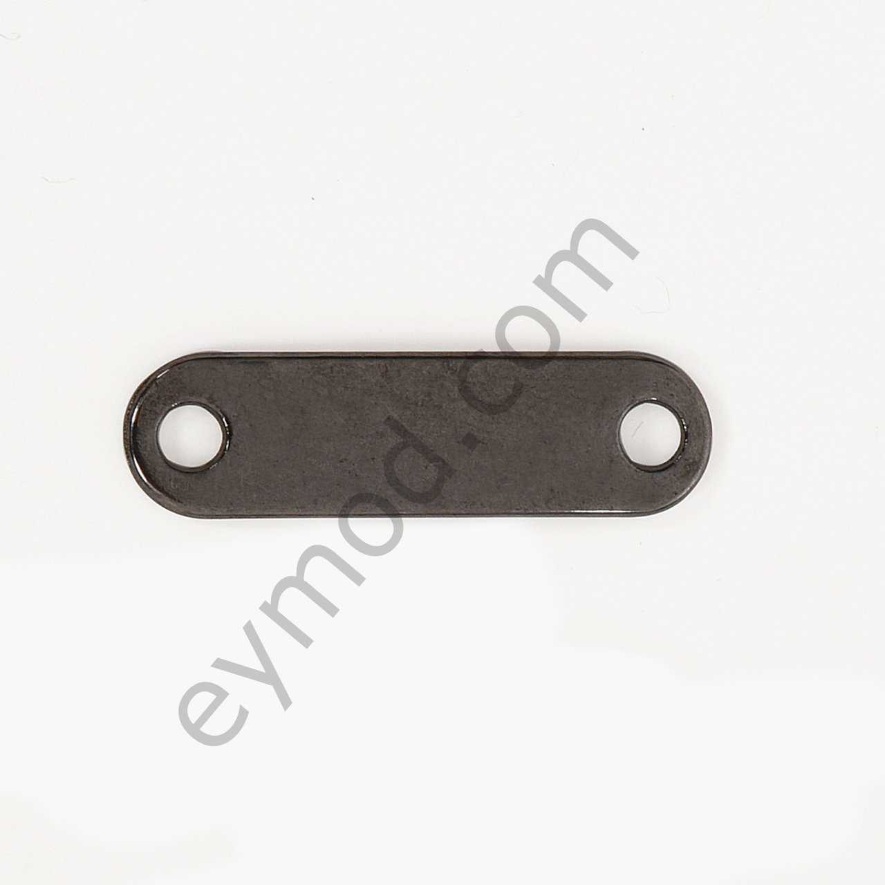 Ucu Oval Metal Dikme BLACK NİKEL