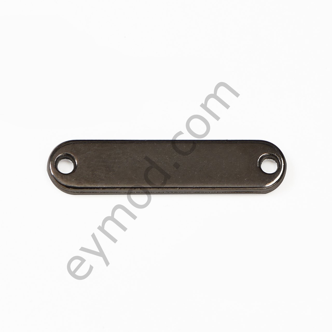 Ucu Oval Metal  Dikme BLACK NİKEL